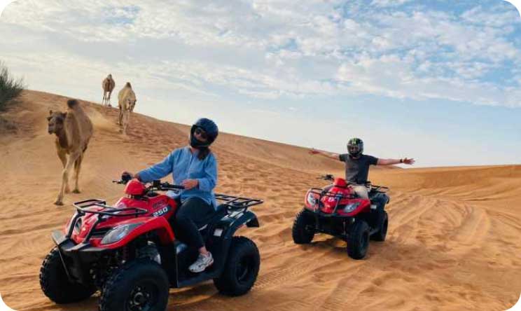 Raptor Quad Bike Desert Safari Dubai