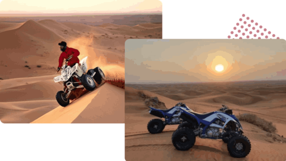 quad bike desert safari dubai