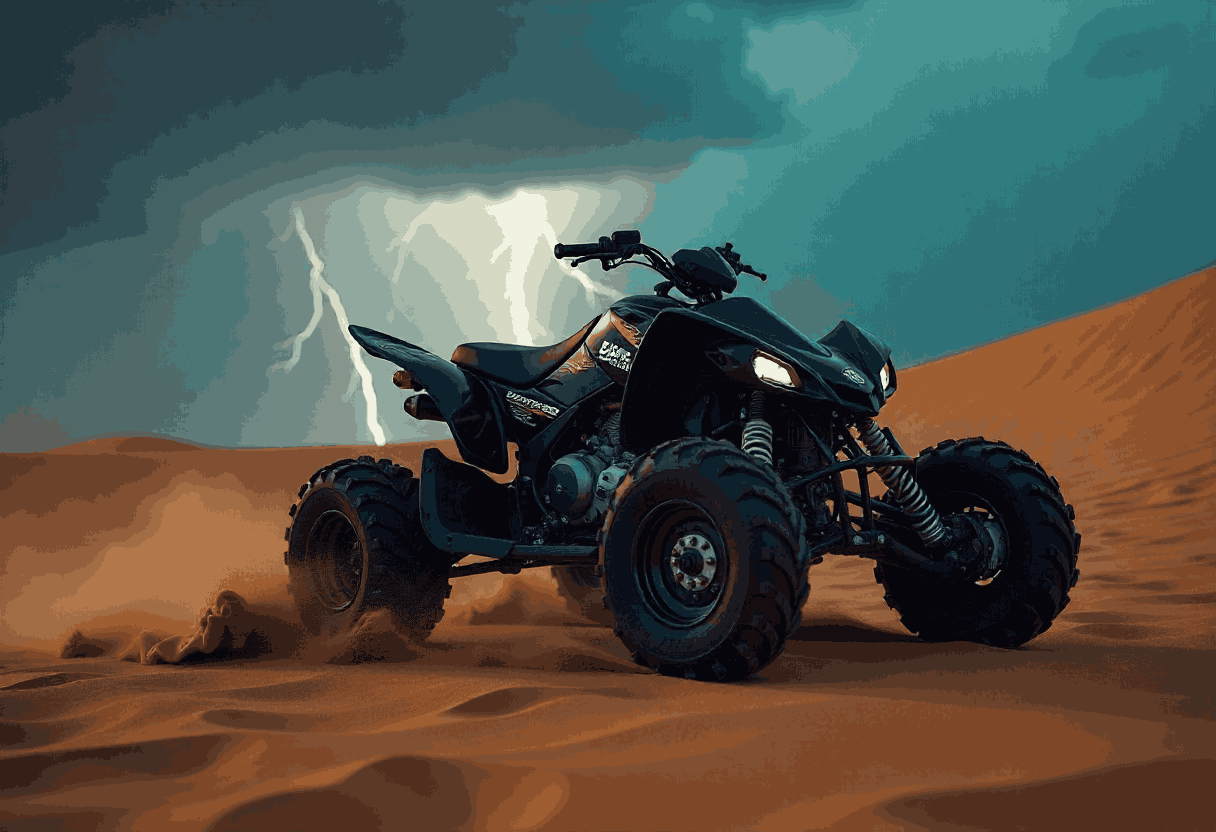 Where to Book Single Seater Quad Bike Dubai?