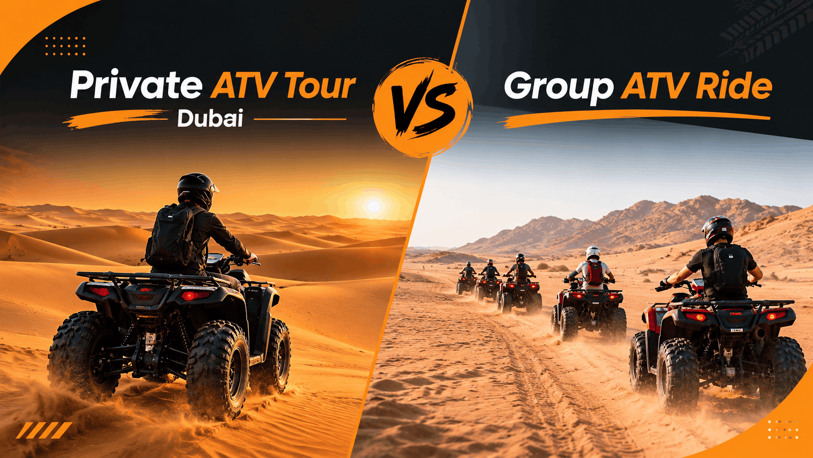 Private ATV Tour Dubai vs Group ATV Ride: Which One to Book?